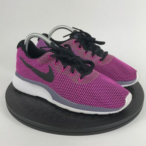 Nike Tanjun Racer Purple Athletic Running Shoes 921668-006 Women’s Size 7 - Picture 3 of 12